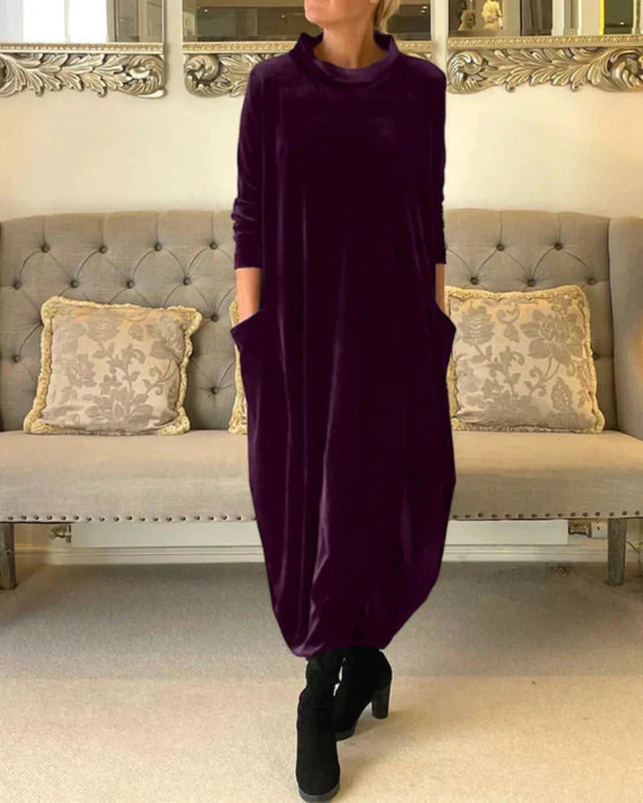 Etta – Elegant Autumn Dress with Pockets